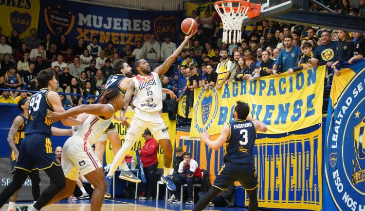 Imagen de Quimsa golpeó en la Bombonerita y es el primer finalista de la temporada