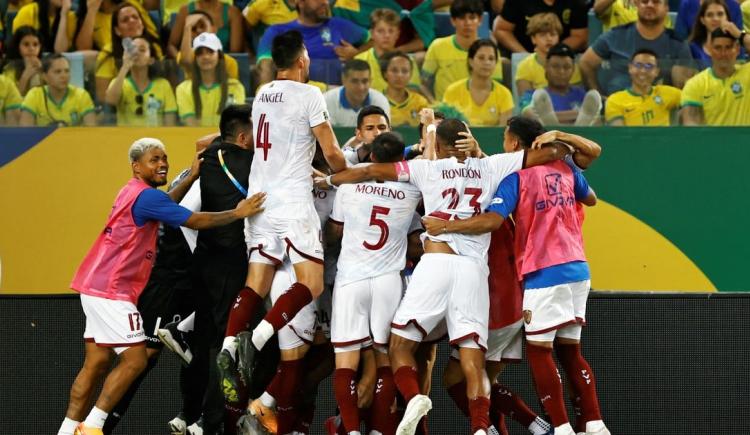 Imagen de Vinotinto mata caipirinha: histórico empate de Venezuela ante Brasil