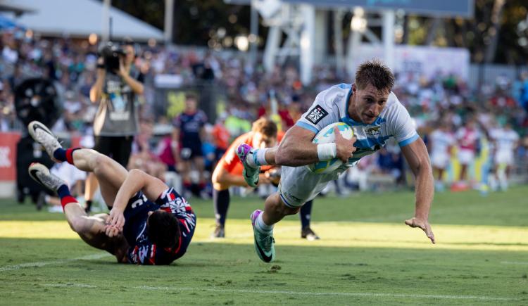 Imagen de Los Pumas 7s alcanzaron las semifinales en Perth