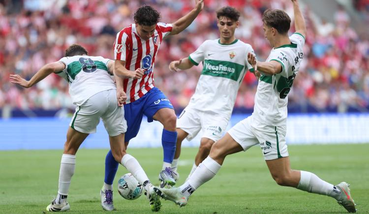 Imagen de Atlético de Madrid empató 1-1 con Elche y prolongó su flojo inicio en la LaLiga