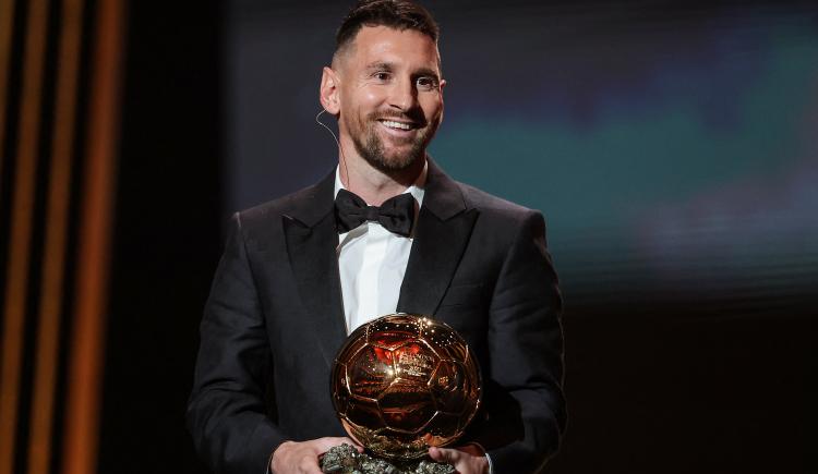 Imagen de La octava maravilla: Messi ganó el Balón de Oro 2023