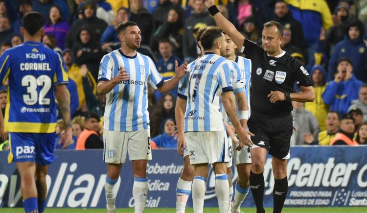 Imagen de Video: la polémica expulsión vía VAR de Maravilla Martínez frente a Rosario Central