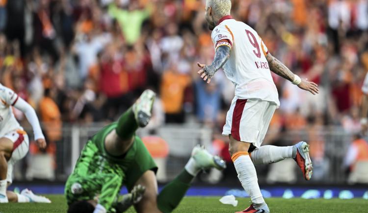 Imagen de Mauro Icardi anotó en el triunfo de Galatasaray que sigue con su andar perfecto