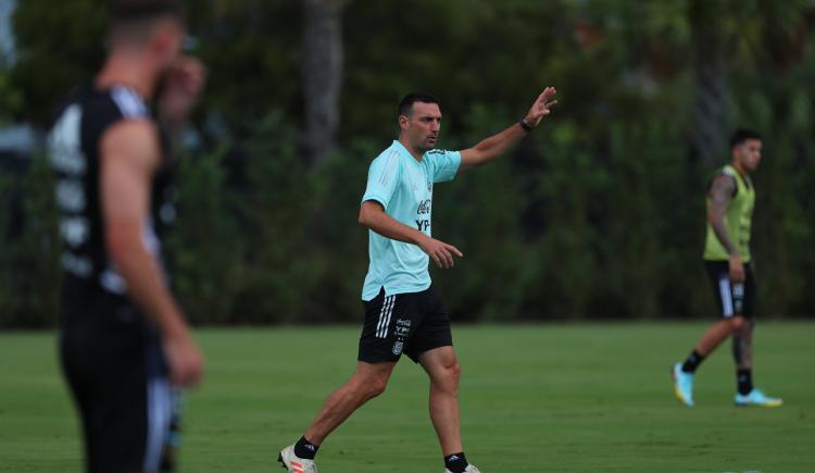 Imagen de Argentina, todavía sin Cuti Romero y Lisandro Martínez en Miami