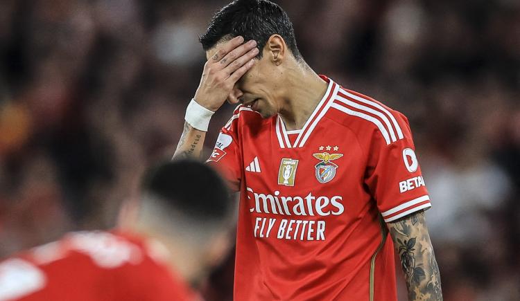 Imagen de Di María, afuera: la decisión del DT de Benfica