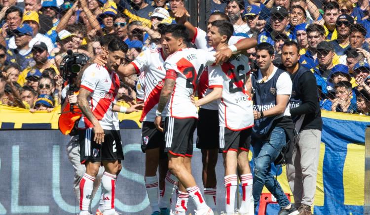 Imagen de River le propinó un cachetazo a Boca en la Bombonera