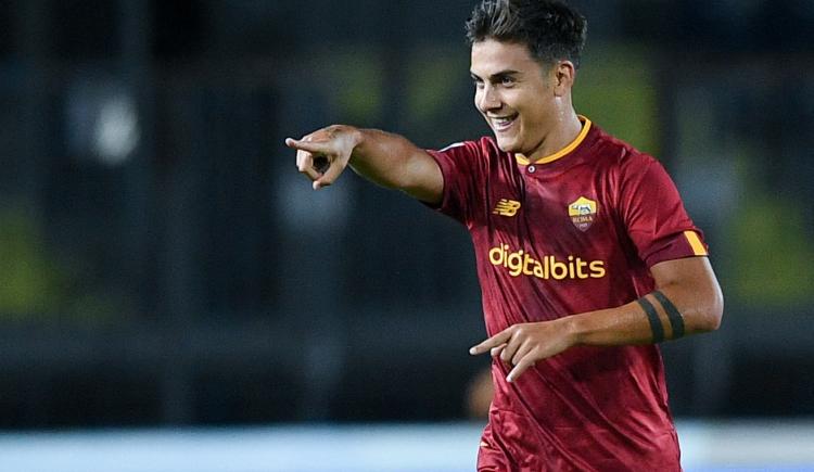 Imagen de Paulo Dybala, fascinado con los simpatizantes de Roma