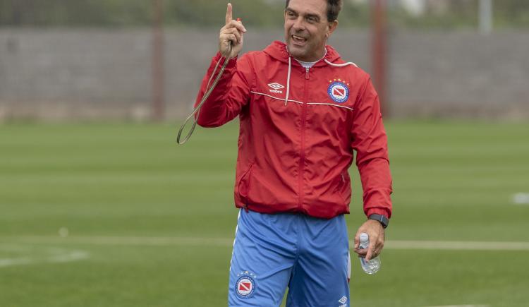 Imagen de Empezó la era de Pablo Guede en Argentinos Juniors