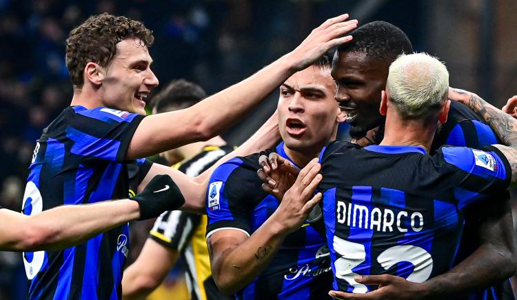 Imagen de Inter derrotó a Juventus en el Derbi de Italia y se cortó en la punta