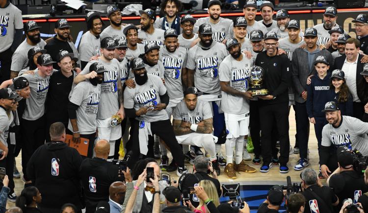 Imagen de Dallas se consagró campeón del Oeste y definirá el título ante Boston