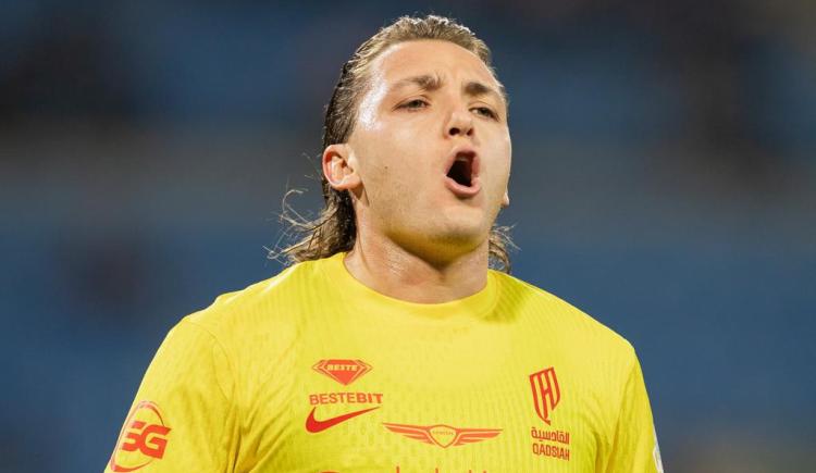 Imagen de Mateo Retegui firmó una nueva victoria de Al Qadsiah