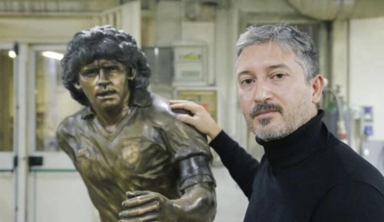 Imagen de Polémica por una estatua de Diego Maradona en el estadio de Napoli