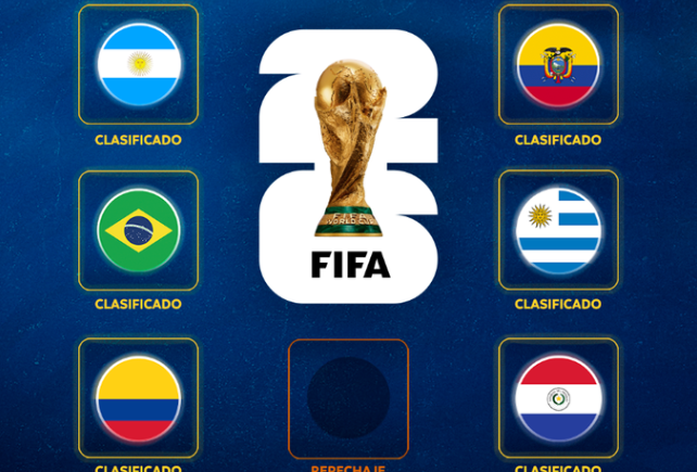 Imagen de 50 datos de la última fecha de las Eliminatorias Conmebol 2026
