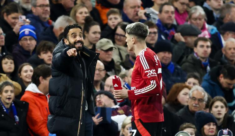 Imagen de Pobre estreno de Amorim en Manchester United