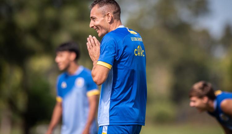 Imagen de Con Marco Ruben en la lista, los concentrados de Rosario Central para el clásico ante Newell's