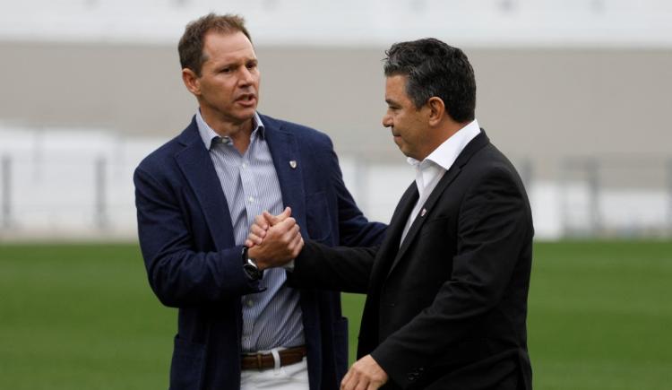 Imagen de La última actividad de Jorge Brito como presidente de River: cara a cara con Gallardo