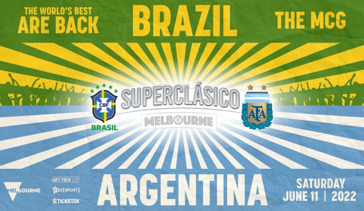 Imagen de En Australia anunciaron un partido entre Argentina y Brasil para el 11 de junio