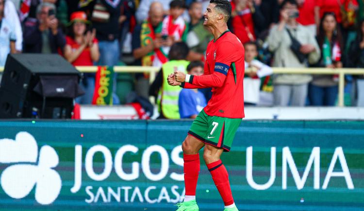 Imagen de Show de Cristiano Ronaldo en el último amistoso de Portugal