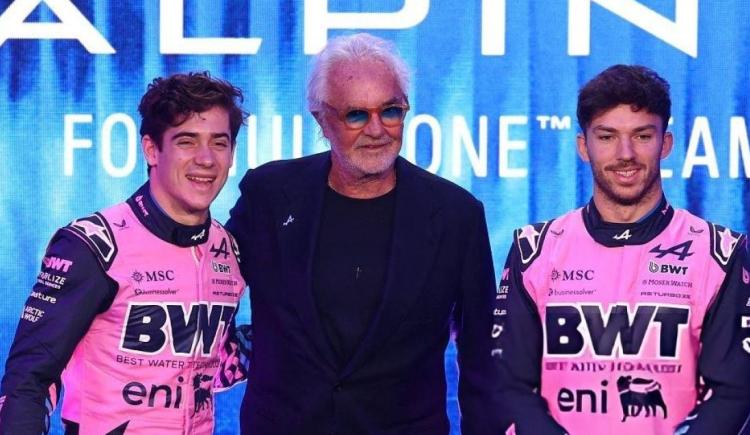 Imagen de Briatore, a lo Briatore: exigente desde el vamos con Colapinto y Gasly