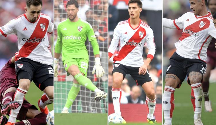 Imagen de Uno por uno: así jugaron los refuerzos de River ante Lanús