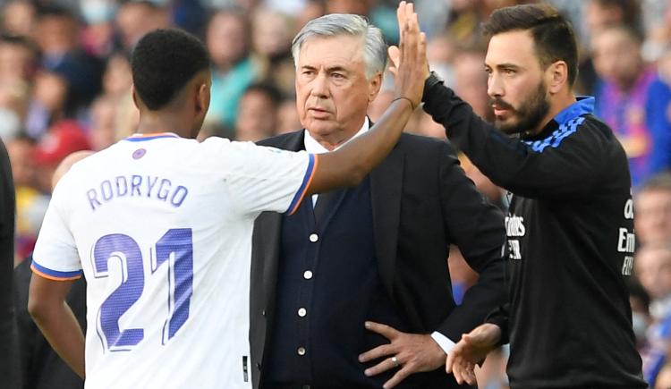 Imagen de Ruido en Madrid: Rodrygo y un palo para Ancelotti