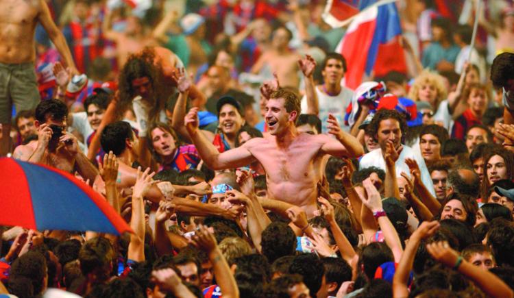 Imagen de San Lorenzo campeón de Copa Mercosur 2001
