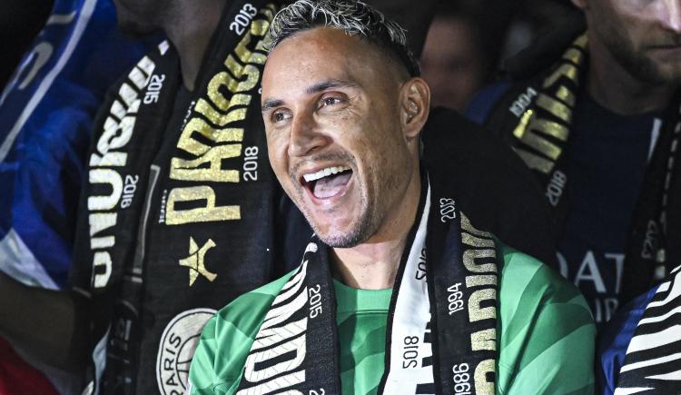 Imagen de Las primeras palabras de Keylor Navas como arquero de Newell's