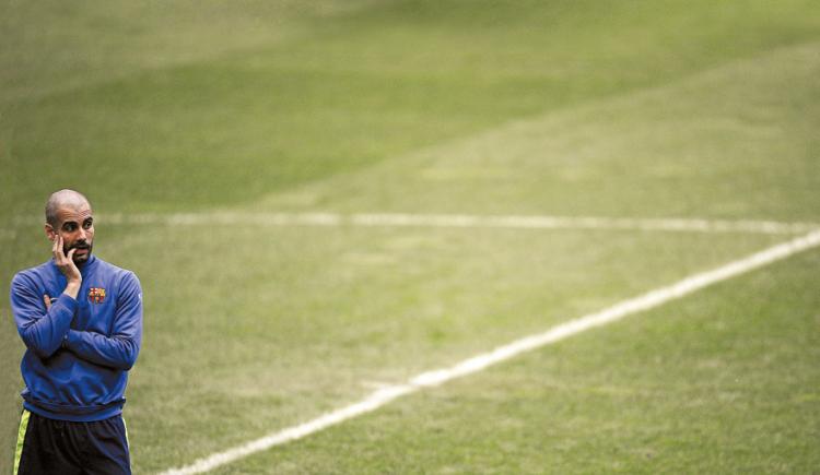 Imagen de Guardiola: Genio trabajando
