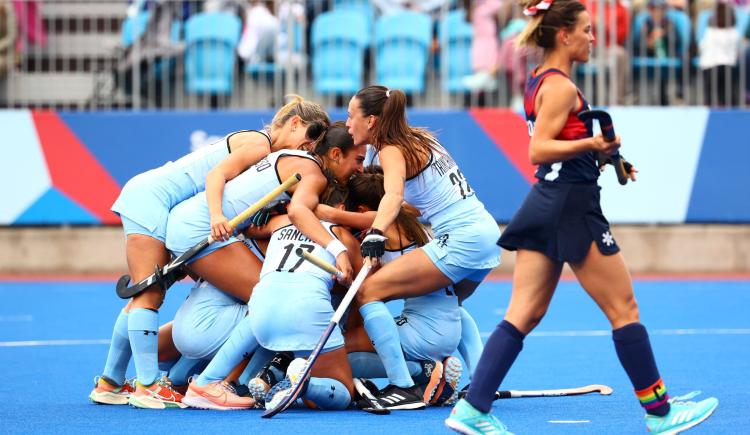 Imagen de Las Leonas vapulearon 5-1 a Estados Unidos