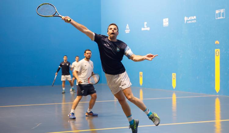 Imagen de Otra alegría en pelota vasca: bronce para Lorenzo Cardozo y Emiliano García