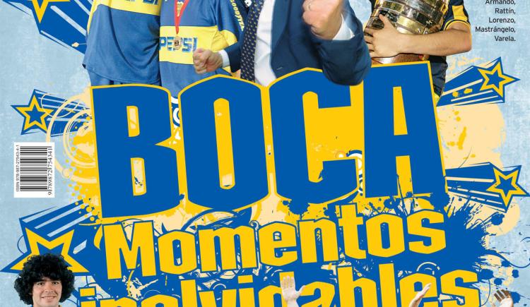 Imagen de Libro de colección en los kioscos: Boca, momentos inolvidables