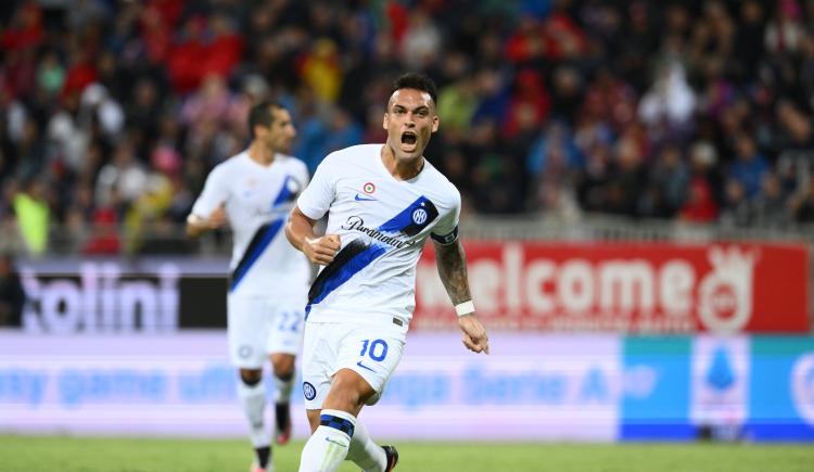 Imagen de Lautaro Martínez marcó en la victoria del líder Inter