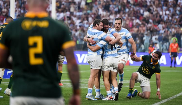 Imagen de Los Pumas resistieron y lograron un triunfazo ante Sudáfrica