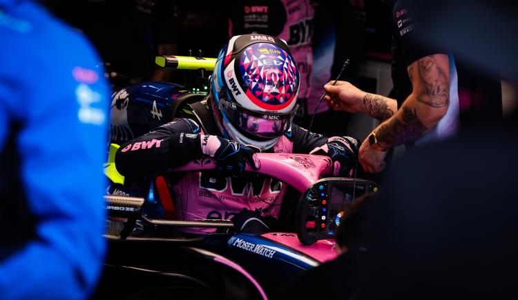 Imagen de La "frustración" de Colapinto tras no haber podido largar en Silverstone