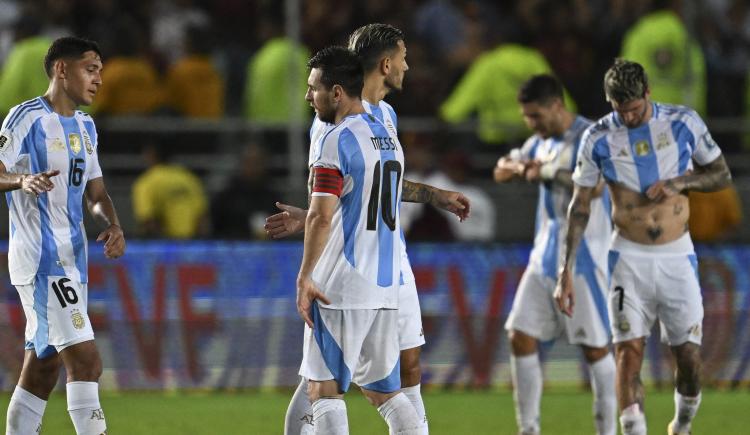 Imagen de La mala noticia que sacudió a la Selección Argentina a su regreso de Venezuela