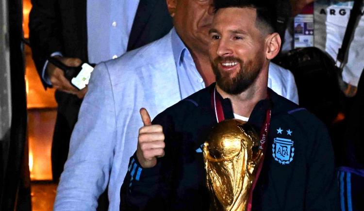 Imagen de El sentido mensaje de Lionel Messi: "Siempre soñé con ser campeón del mundo"