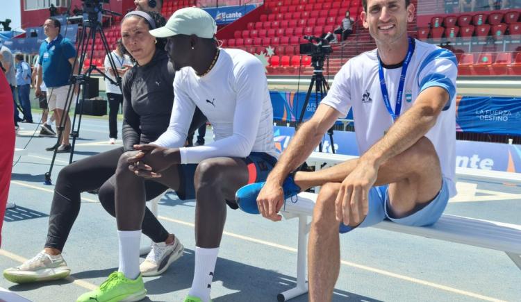 Imagen de Germán Chiaraviglio, la máxima figura argentina en el Iberoamericano de atletismo en España