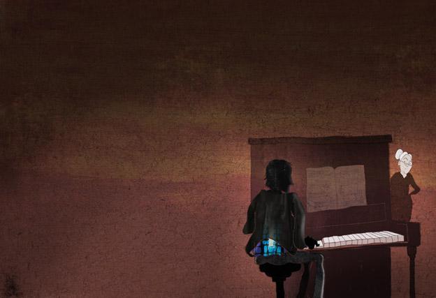 Imagen de LECCIONES DE PIANO. UN TEXTO DE EDUARDO SACHERI.