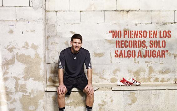 Imagen de Messi: "No pienso en los récords, sólo salgo a jugar"