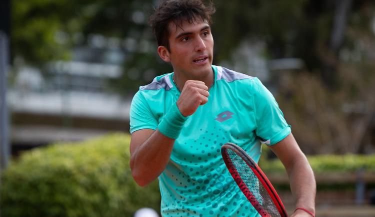 Imagen de Román Burruchaga, el tercer wild card para el Challenger de Buenos Aires