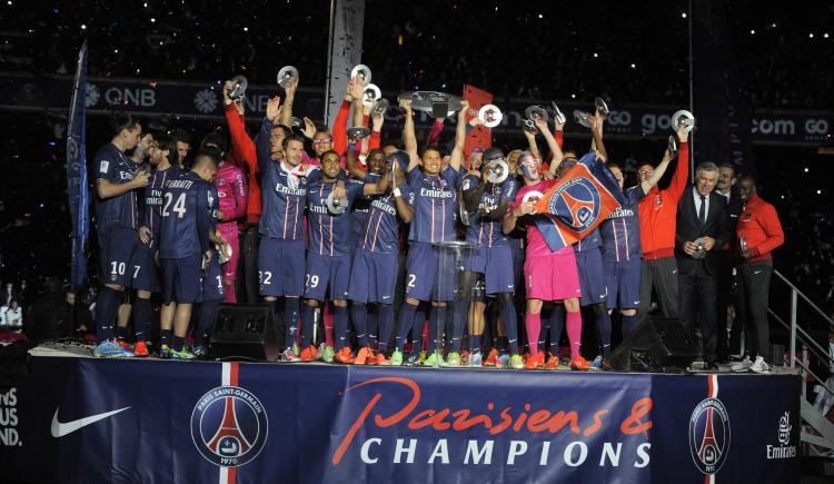 Imagen de Balance europeo 2012/13: Paris Saint-Germain, un campeón "Made in Italy"
