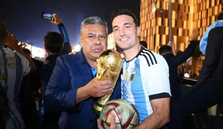 Imagen de Chiqui Tapia palpitó el festejo de la Selección Argentina