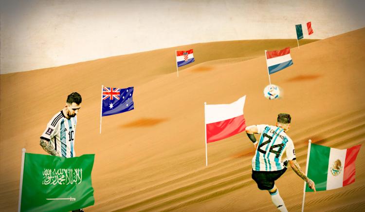 Imagen de El paso a paso en busca de la Copa en Qatar: Messi reabrió la esperanza ante México