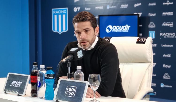 Imagen de Fernando Gago, conforme con el triunfo de Racing: "Por momentos, el equipo me gustó"