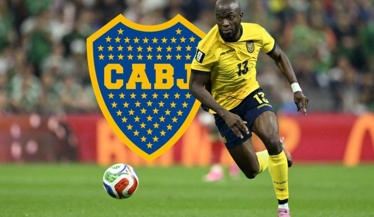 Imagen de Enner Valencia llegará este viernes a Argentina para jugar en Boca