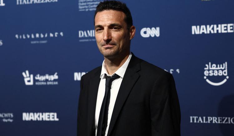 Imagen de Lionel Scaloni fue premiado en Dubái: "Ha sido una película lo que hemos conseguido"