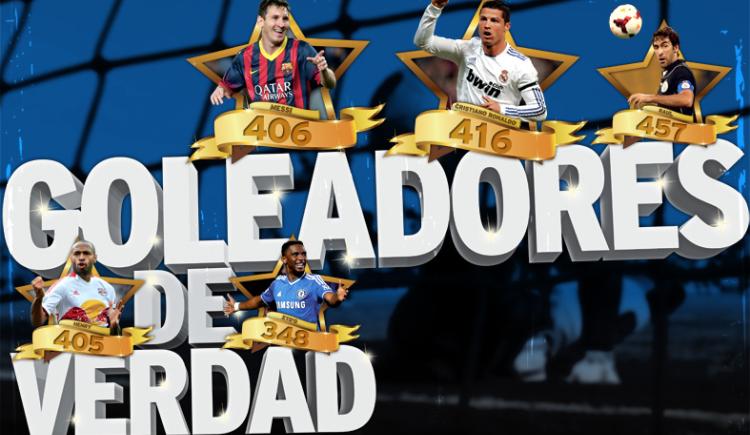 Imagen de Goleadores de verdad