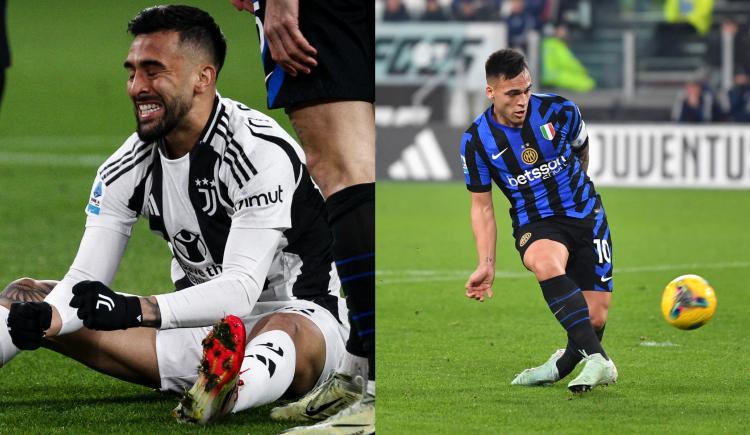 Imagen de Nico González le ganó el duelo a Lautaro Martínez e Inter perdió la chance de saltar a la punta