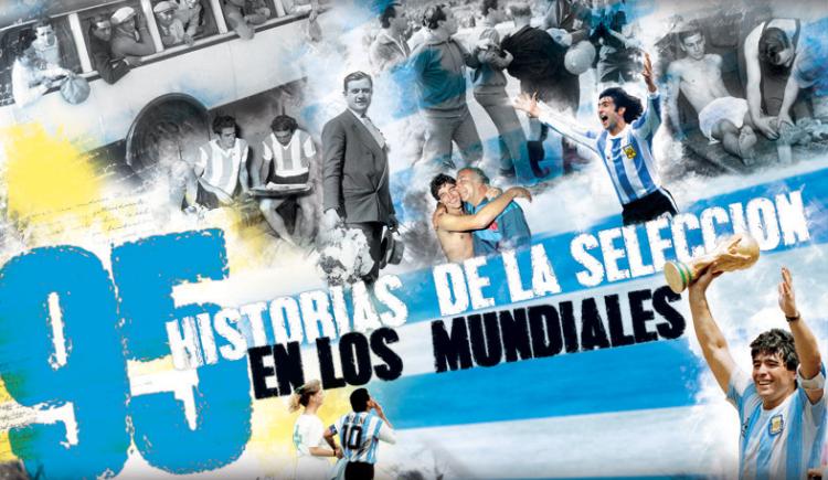 Imagen de 95 historias de la selección en los mundiales