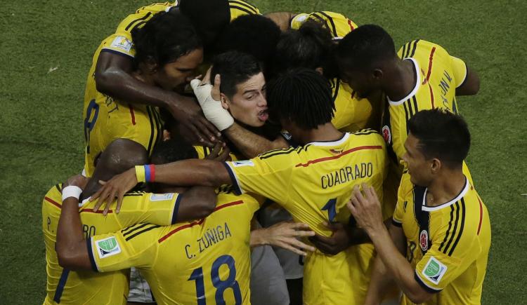 Imagen de Colombia 2 - Uruguay 0: Los Cafeteros, en cuartos por primera vez en su historia